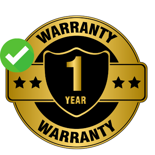 1 Year Warranty