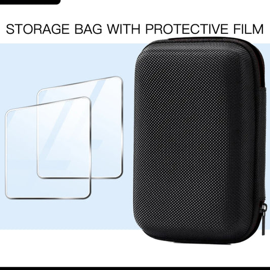 Glass+Bag for R36S/R35S Screen Protector Tempered Glass Film & Portable Storage Case R36S Console Protector Accessories Set